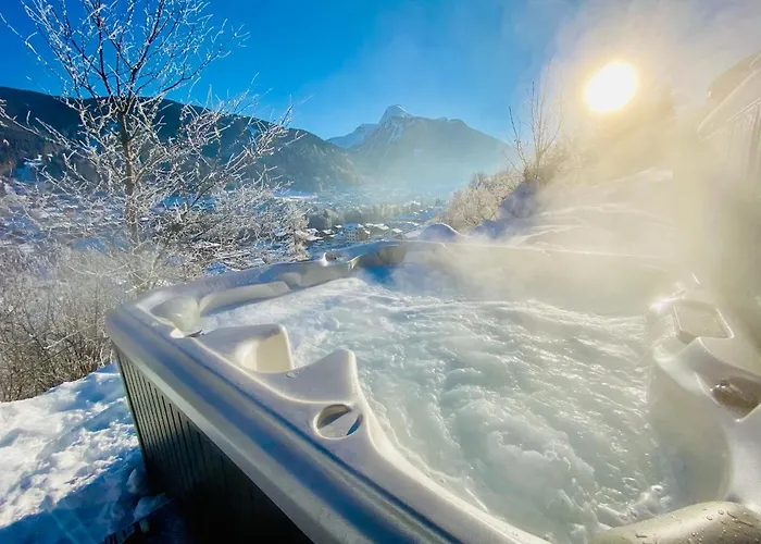 Le Timeris - Jacuzzi - Vue Exceptionnelle Chalet